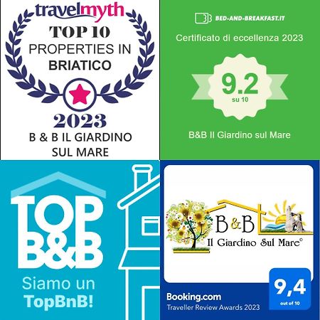 B & B Il Giardino Sul Mare Briatico Eksteriør billede