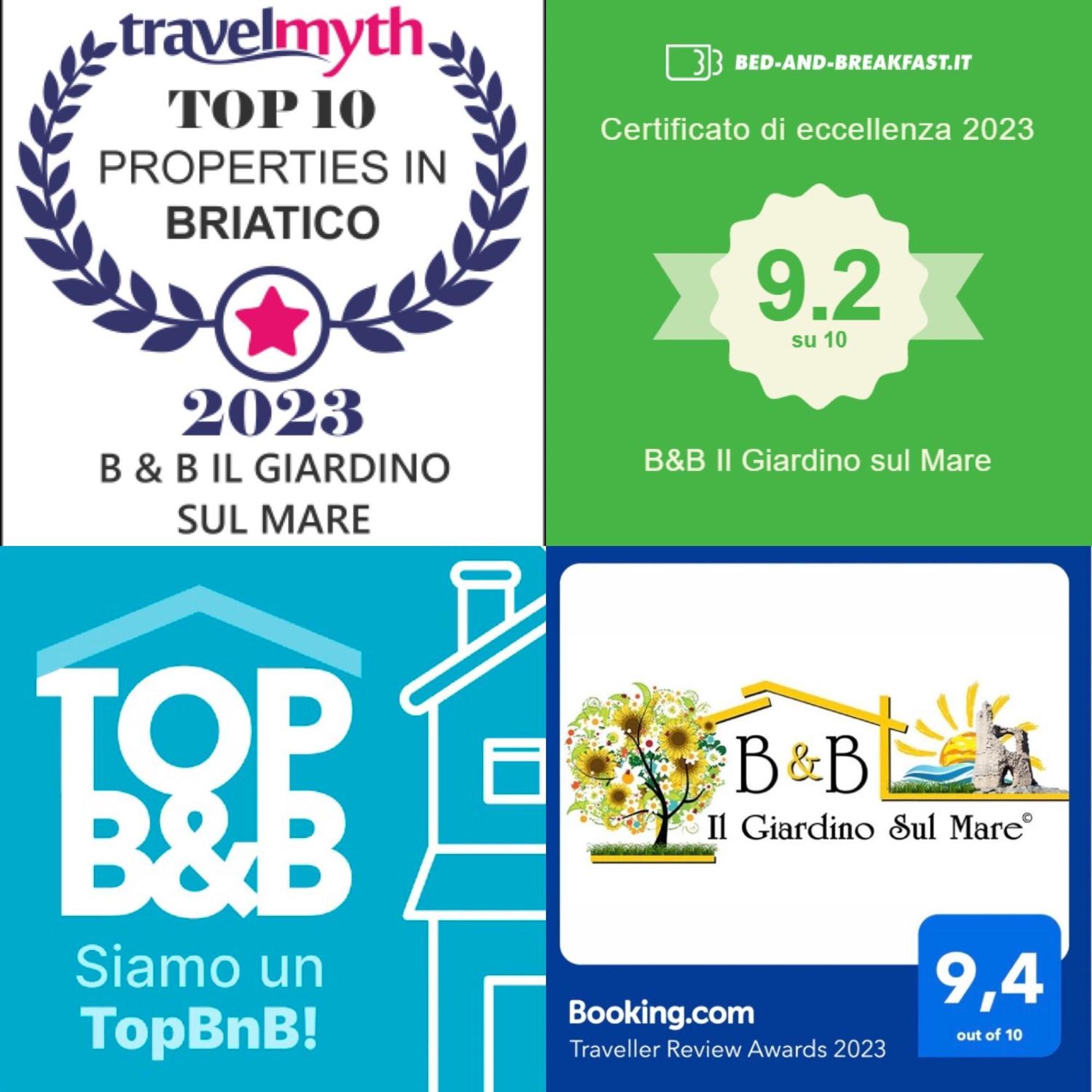 B & B Il Giardino Sul Mare Briatico Eksteriør billede
